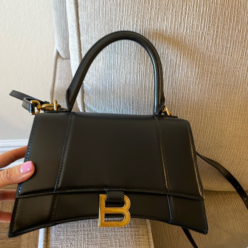 Balenciaga hourglass bag size small